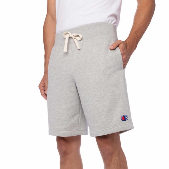 Champion Men’s French Terry Shorts - Gray - Picture 5 of 9